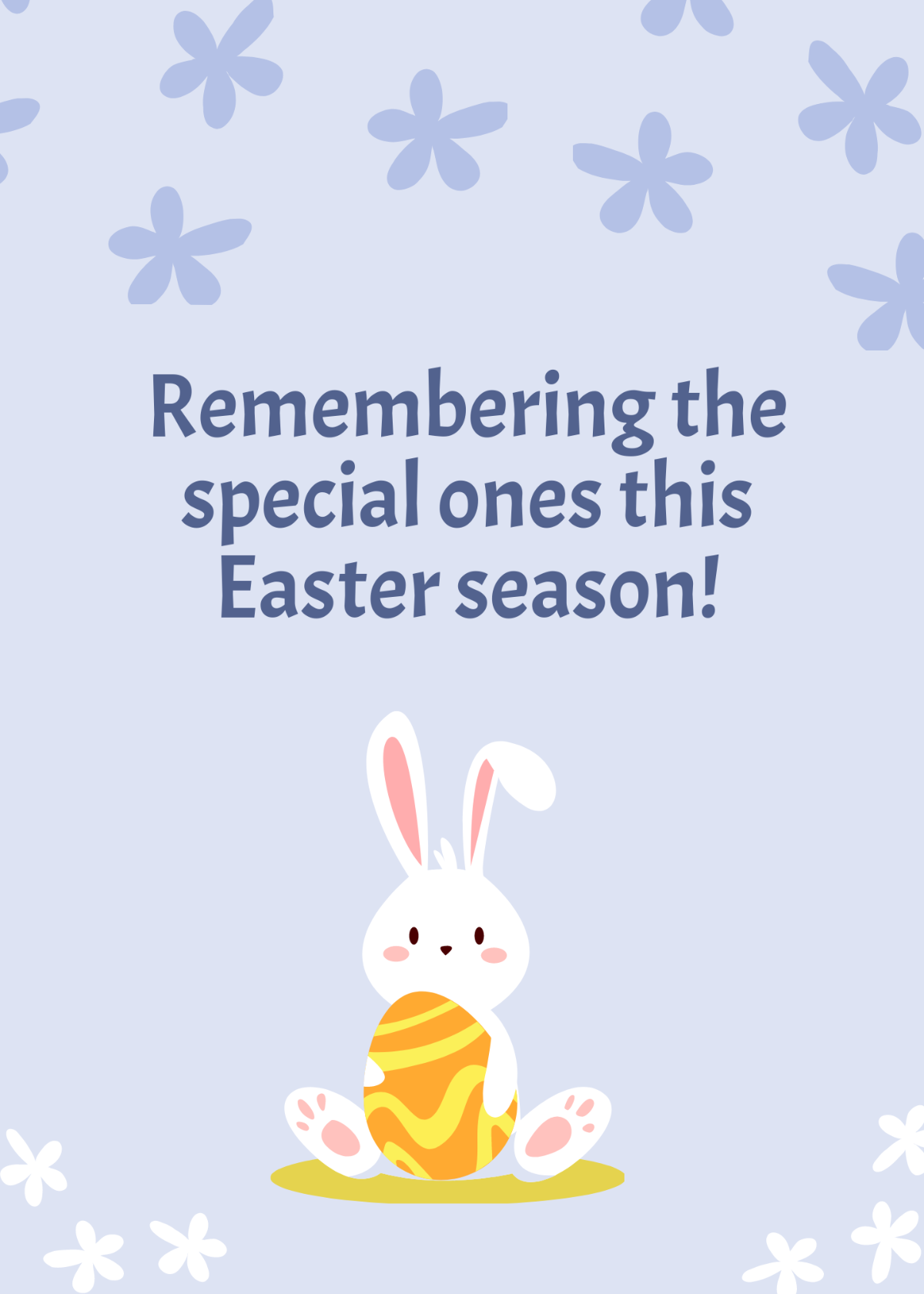 Free Easter Message Template