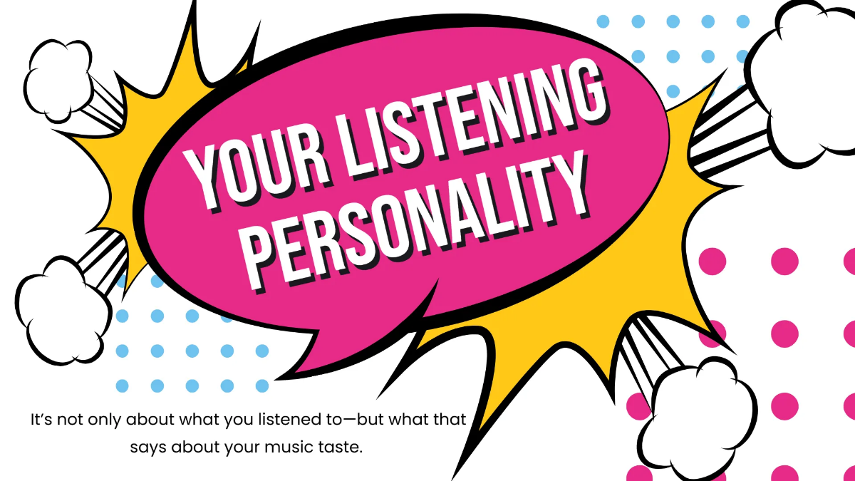 Free My Music Wrap! Presentation Template to Edit Online