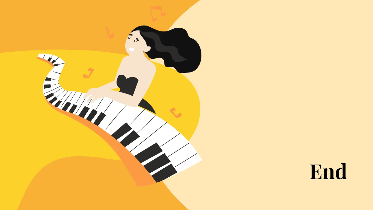 Free Jazz Club Business Plan Presentation Template to Edit Online