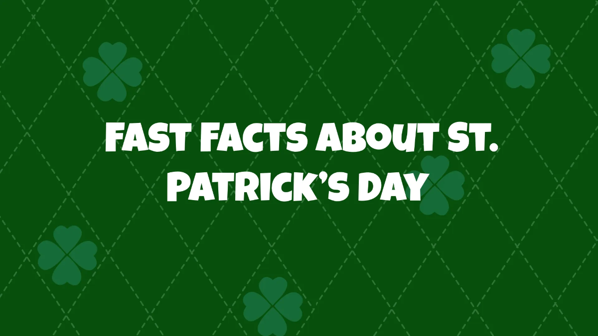 Free Aesthetic St. Patrick's Day Presentation Template to Edit Online