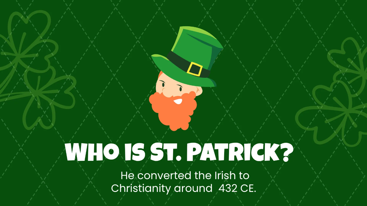 Free Aesthetic St. Patrick's Day Presentation Template to Edit Online