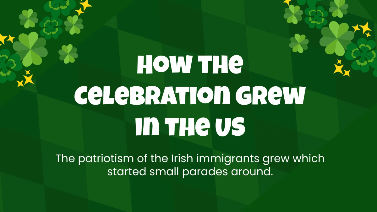 Free Aesthetic St. Patrick's Day Presentation Template to Edit Online