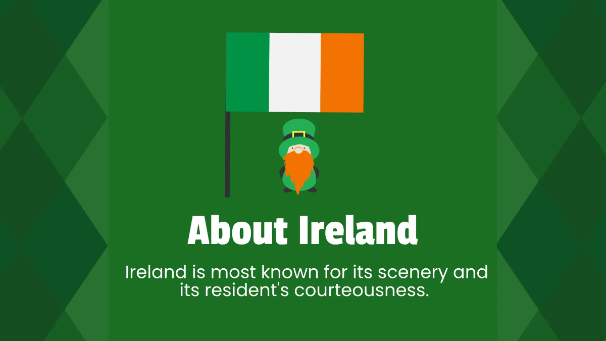 Free Cool St. Patrick's Day Presentation Template to Edit Online