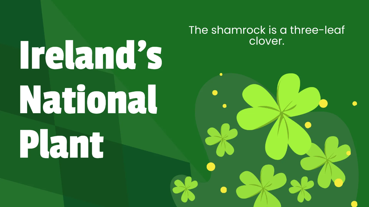 Free Cool St. Patrick's Day Presentation Template to Edit Online