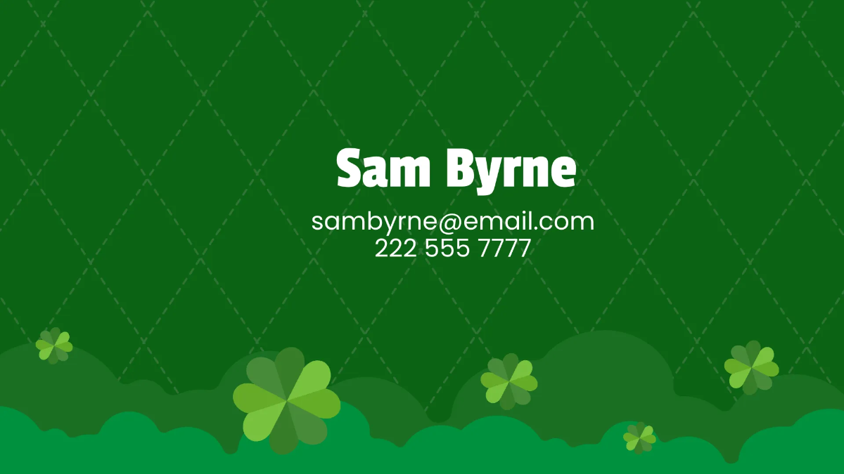 Free Cool St. Patrick's Day Presentation Template to Edit Online