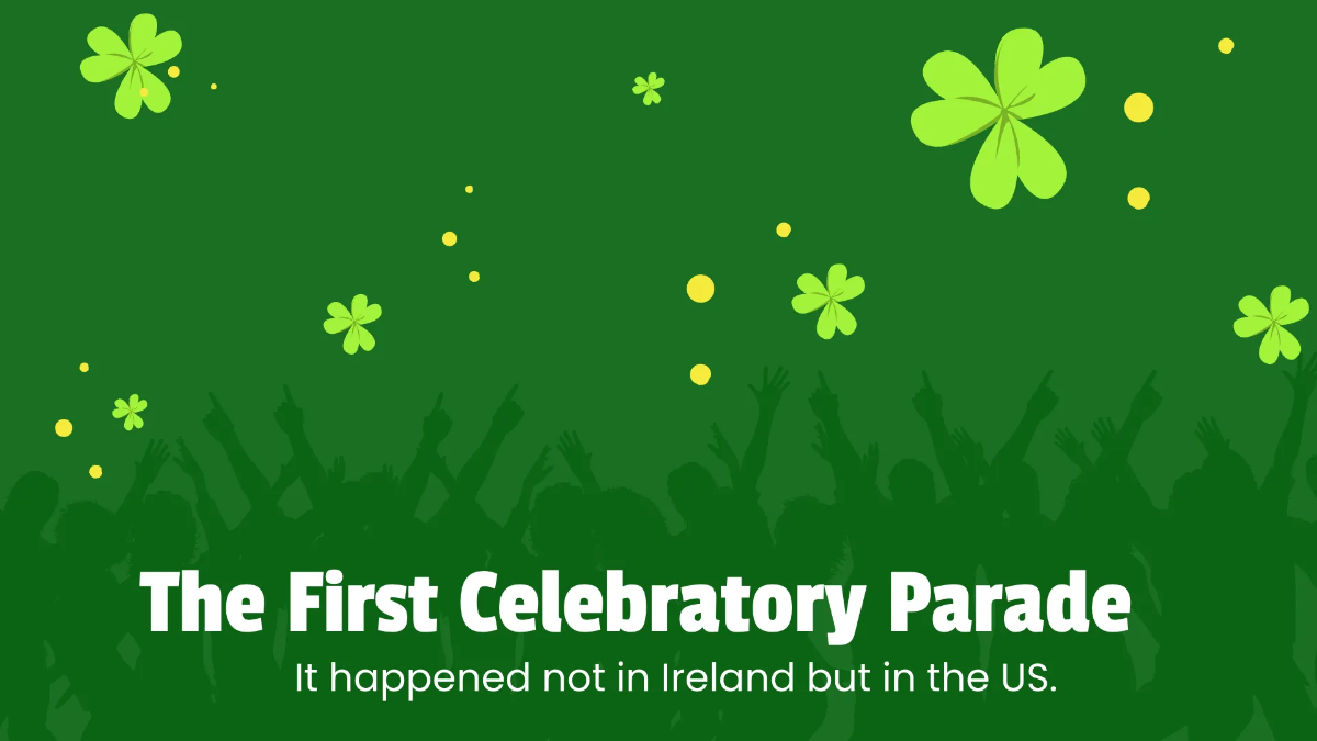 Free Cool St. Patrick's Day Presentation Template to Edit Online
