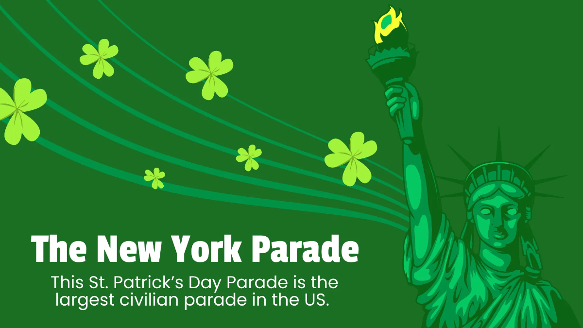 Free Cool St. Patrick's Day Presentation Template to Edit Online