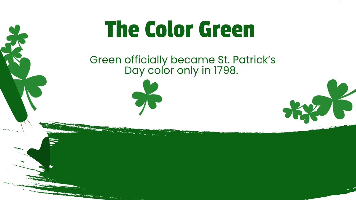 Free Cool St. Patrick's Day Presentation Template to Edit Online