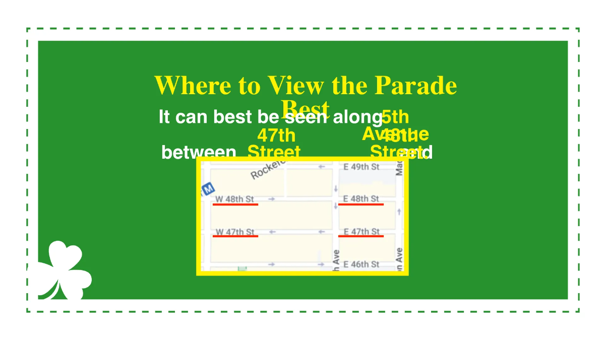 Free Simple St. Patrick's Day Presentation Template to Edit Online