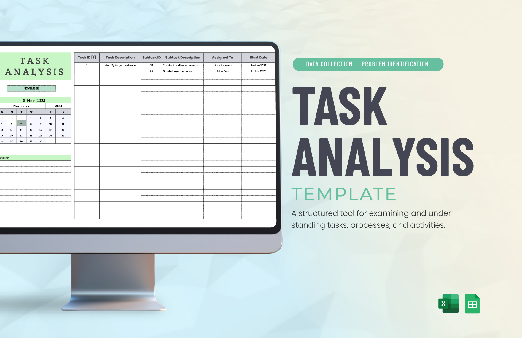 Task Analysis Template