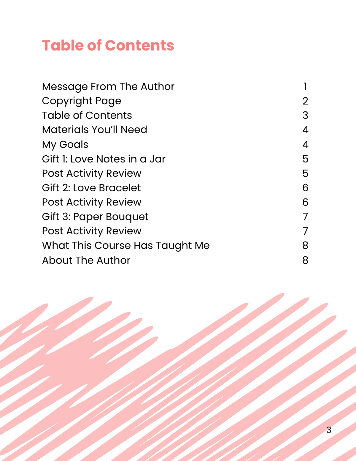 Free Love Language Workbook Template to Edit Online