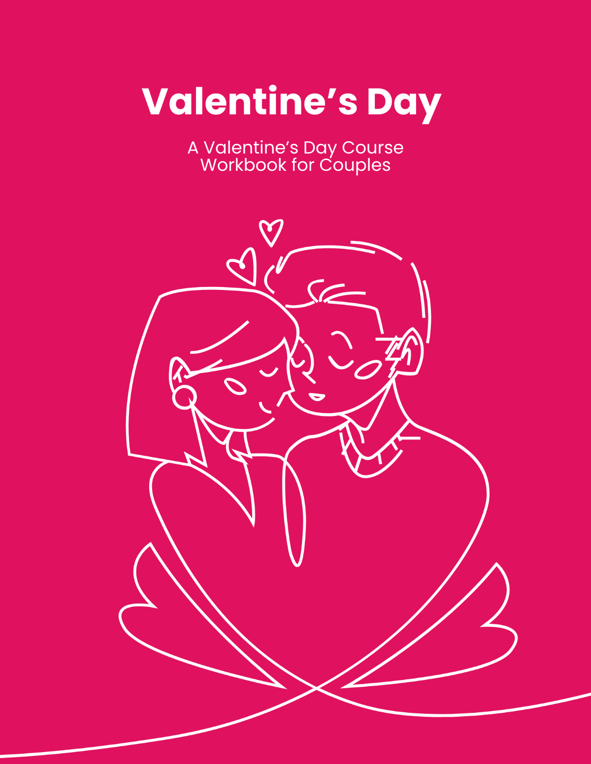 Valentine's Day Workbook Template