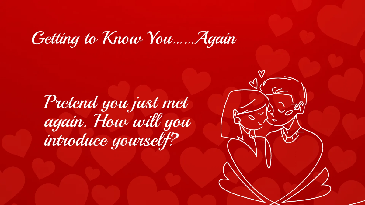 Free Modern Valentine's Day Presentation Template to Edit Online