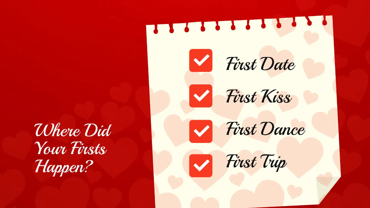 Free Modern Valentine's Day Presentation Template to Edit Online