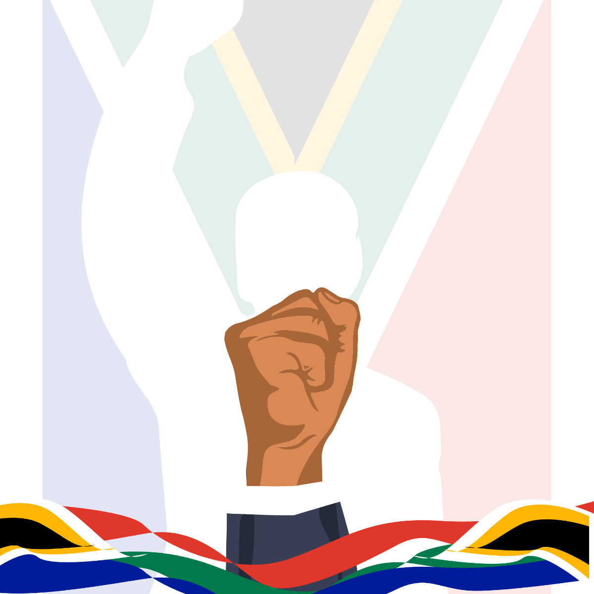 Free Nelson Mandela International Day Clipart Vector Template
