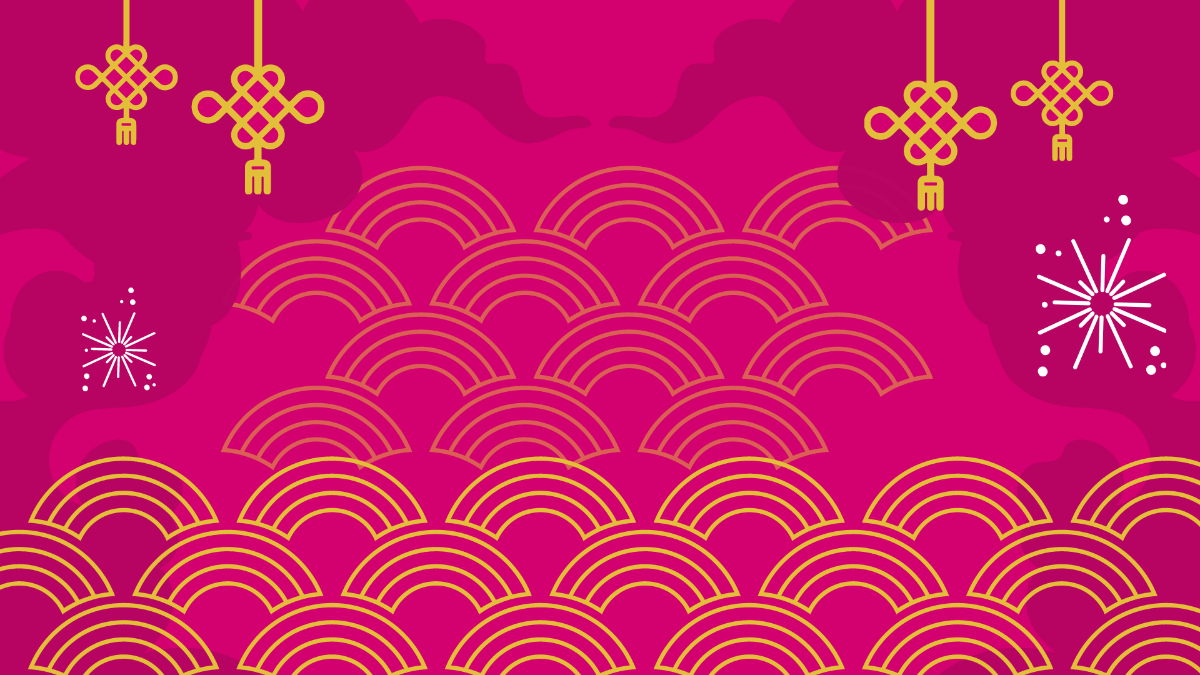 Chinese New Year Abstract Background Template