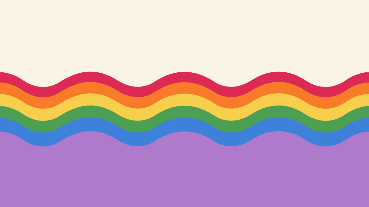 Pride Month Design Background Template