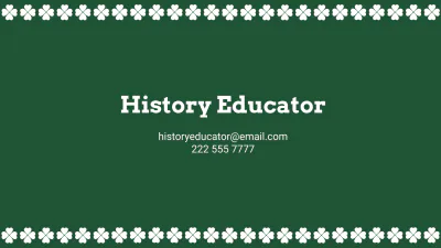 Free Modern St. Patrick's Day Presentation Template to Edit Online
