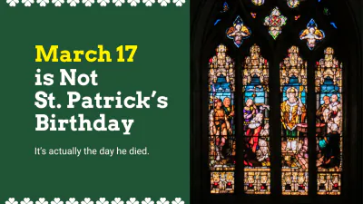 Free Modern St. Patrick's Day Presentation Template to Edit Online