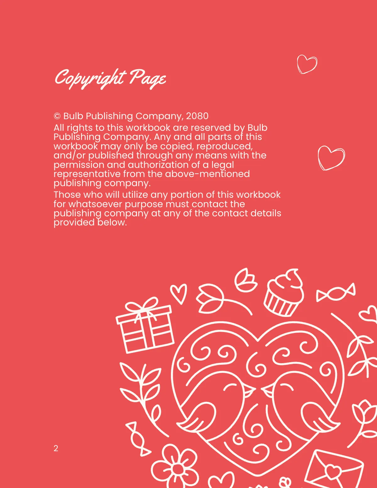 Free Valentine's Day Activity Workbook Template to Edit Online