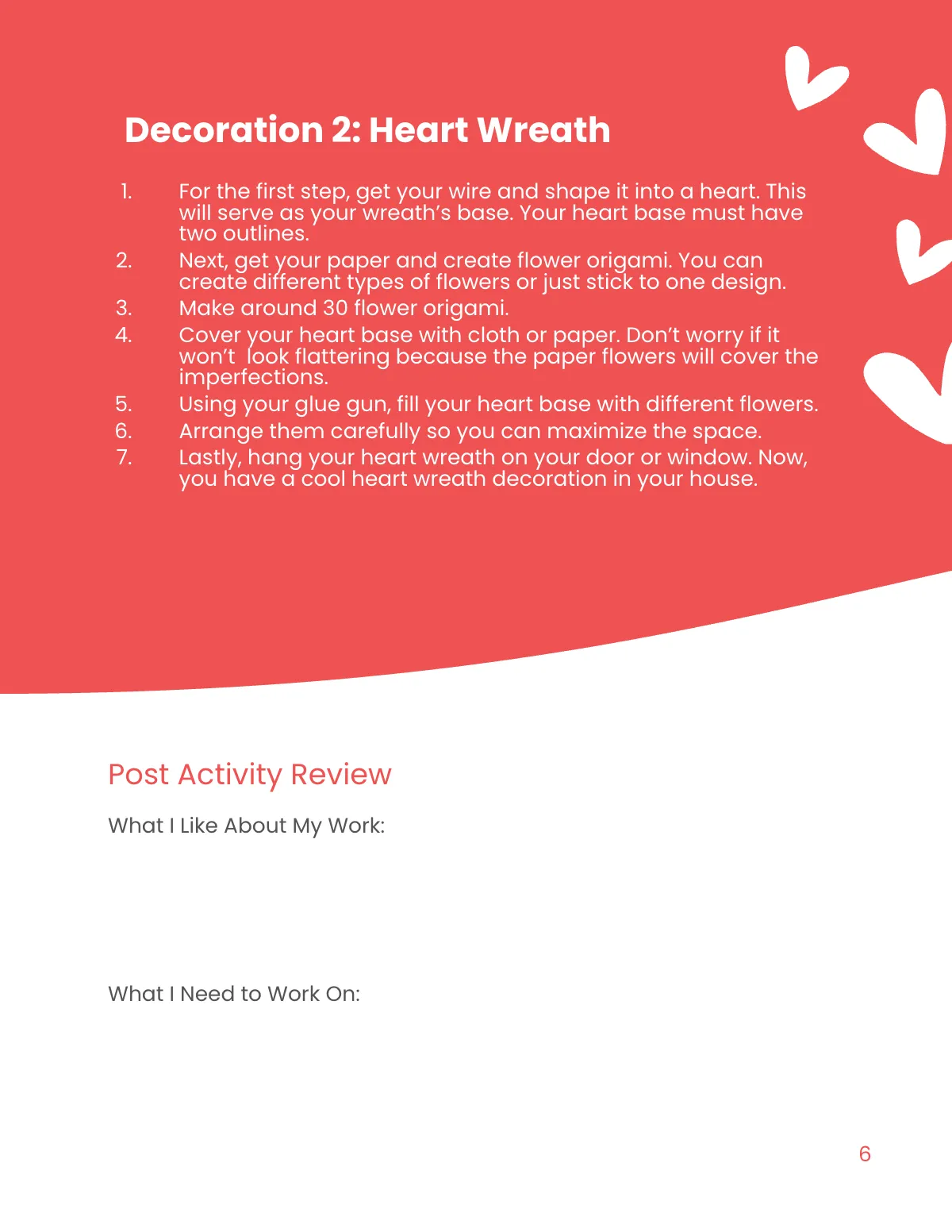 Free Romantic Valentine's Day Workbook Template to Edit Online