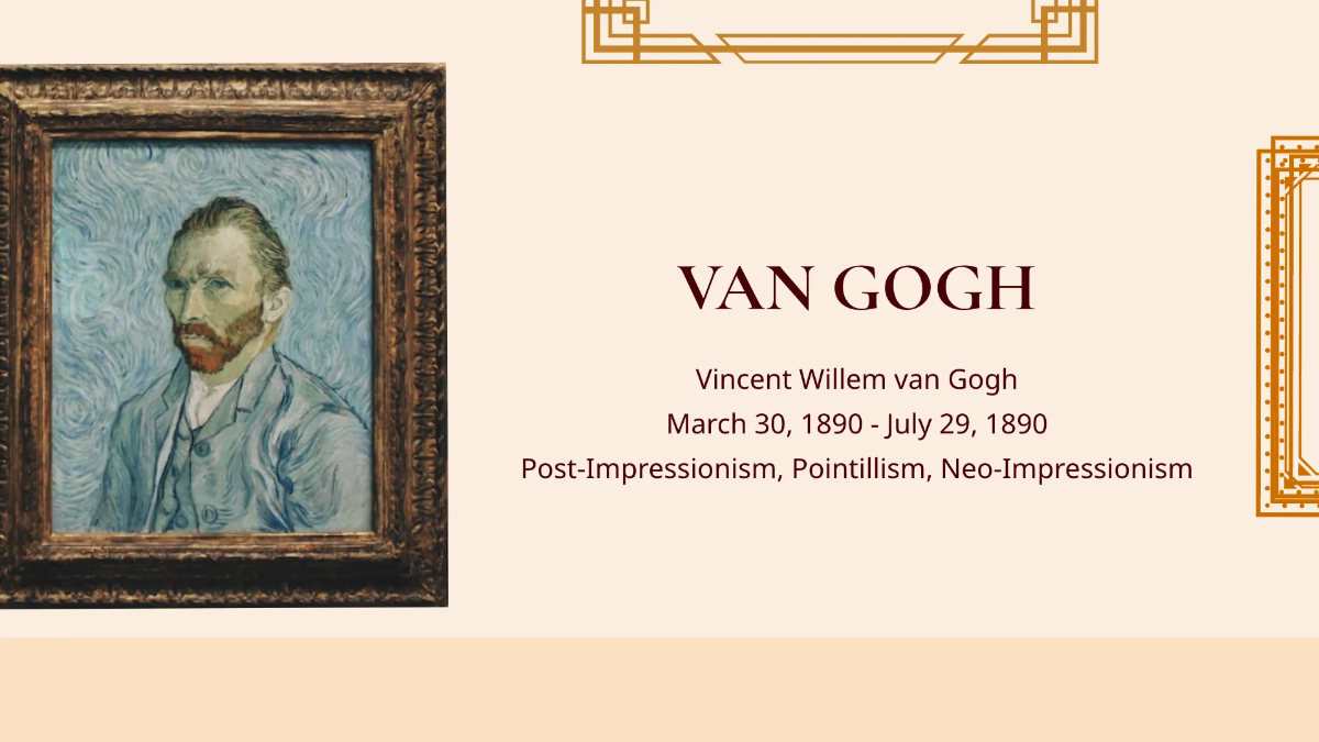 Free Aesthetic Art Presentation Template to Edit Online