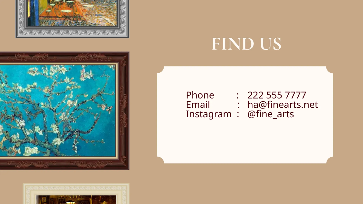 Free Aesthetic Art Presentation Template to Edit Online