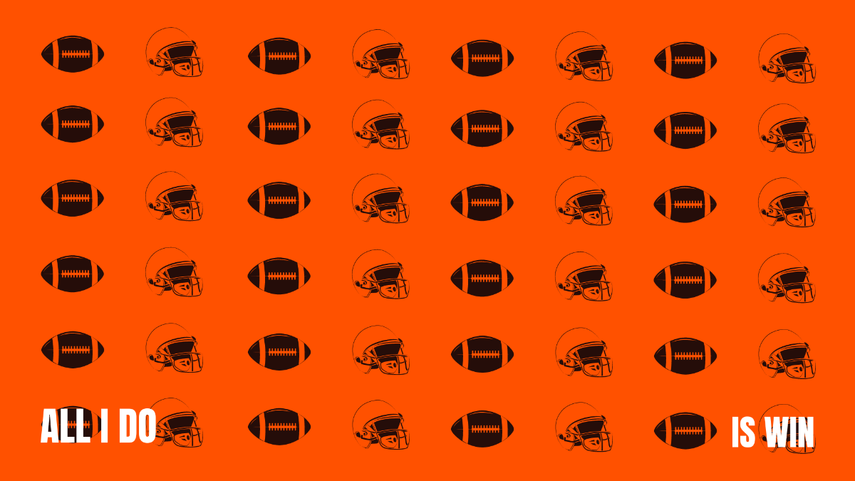 Super Bowl Pattern Background Template