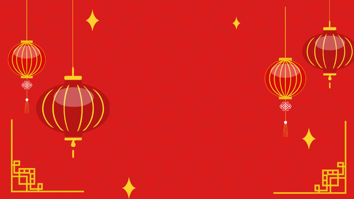 Free Chinese New Year Banner Background Template