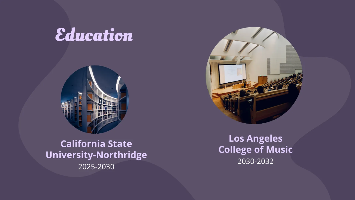 Free Music Arranger Portfolio Presentation Template to Edit Online