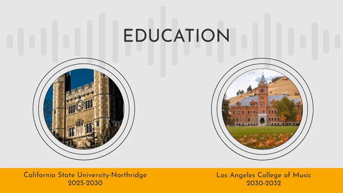 Free Music Producer Portfolio Presentation Template to Edit Online