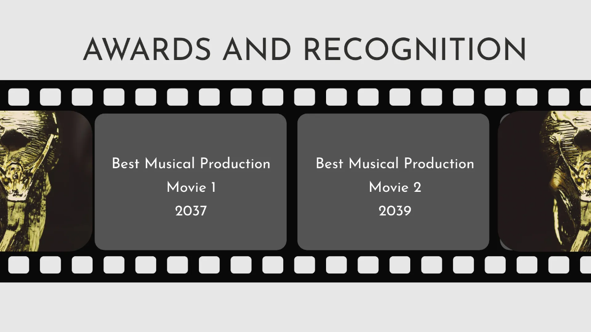 Free Music Producer Portfolio Presentation Template to Edit Online