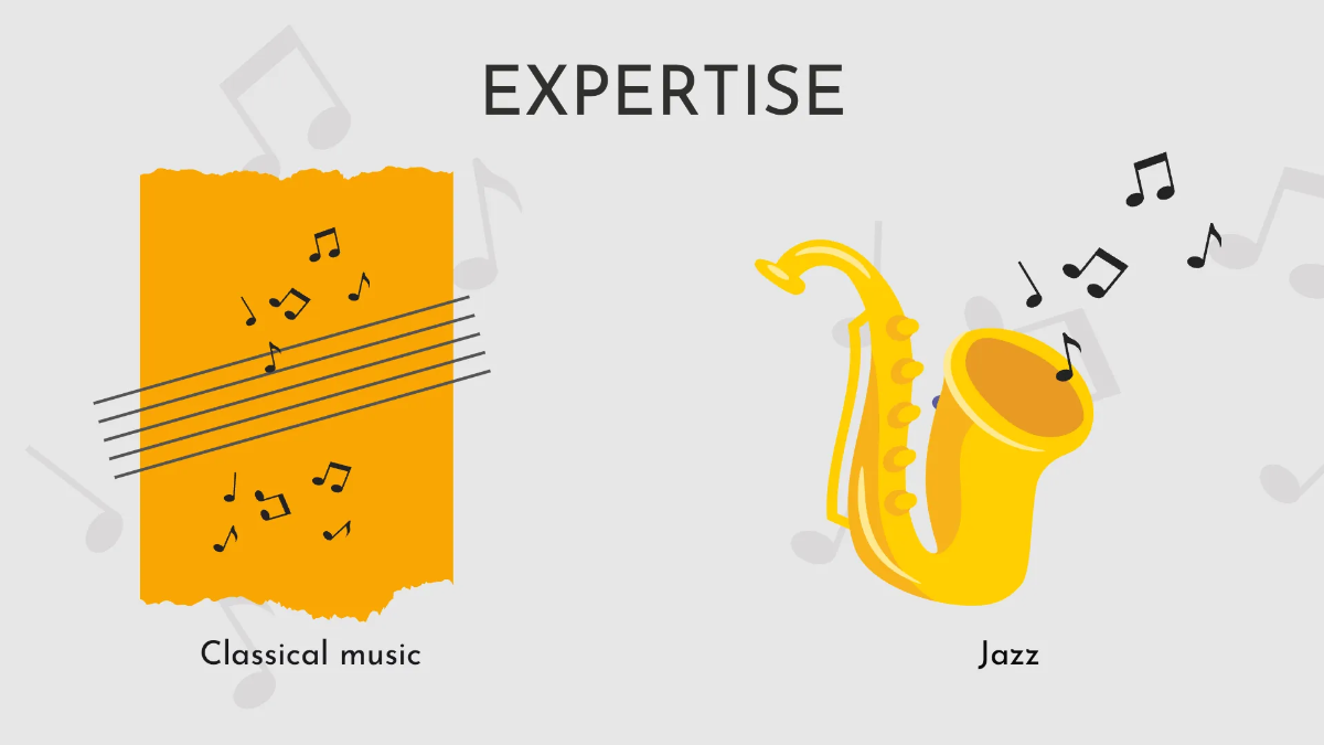 Free Music Producer Portfolio Presentation Template to Edit Online