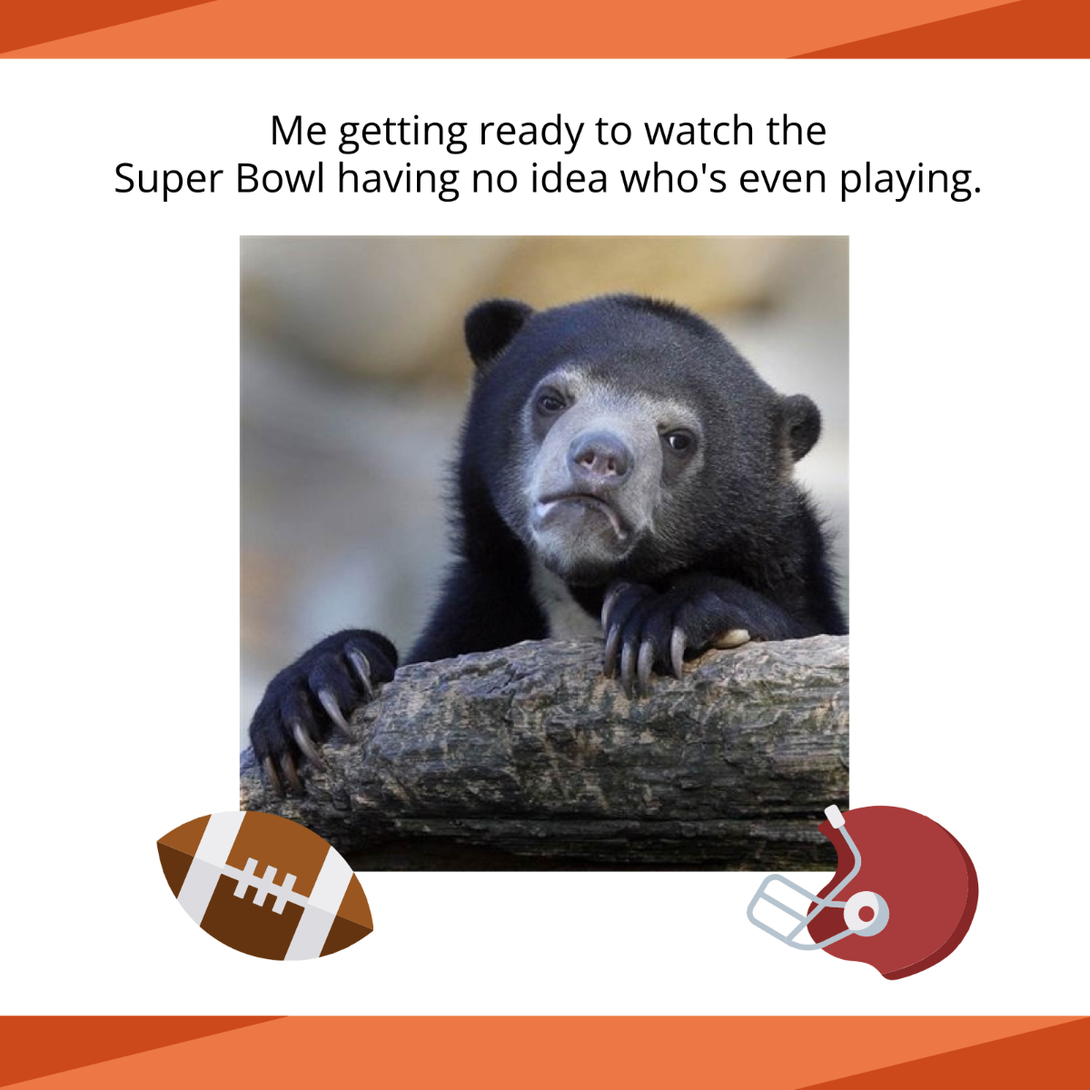 Free Super Bowl Meme Vector