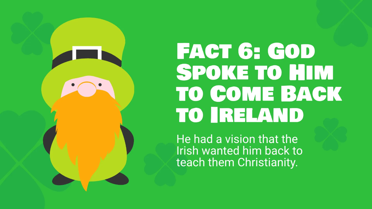 Free Fun St. Patrick's Day Presentation Template to Edit Online