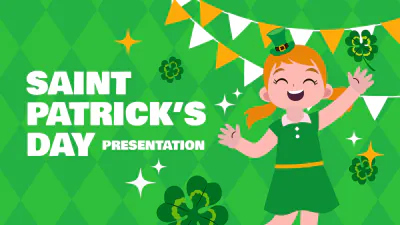 Free Fun St. Patrick's Day Presentation Template to Edit Online