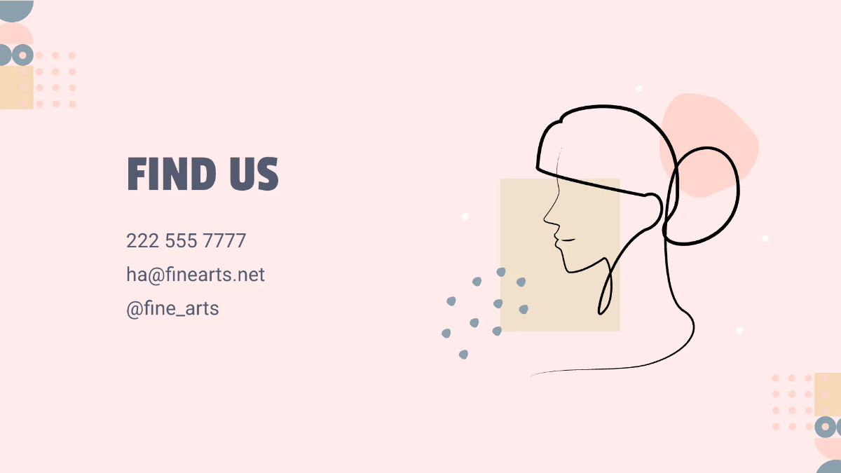 Free Cool Art Presentation Template to Edit Online