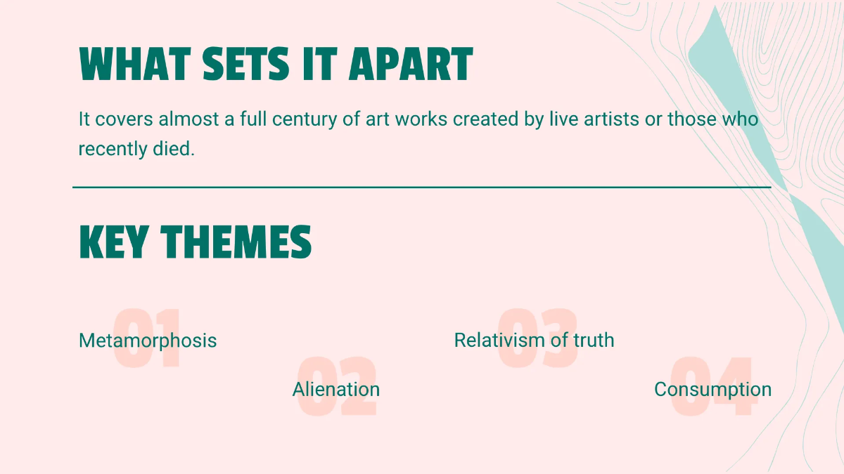 Free Cool Art Presentation Template to Edit Online