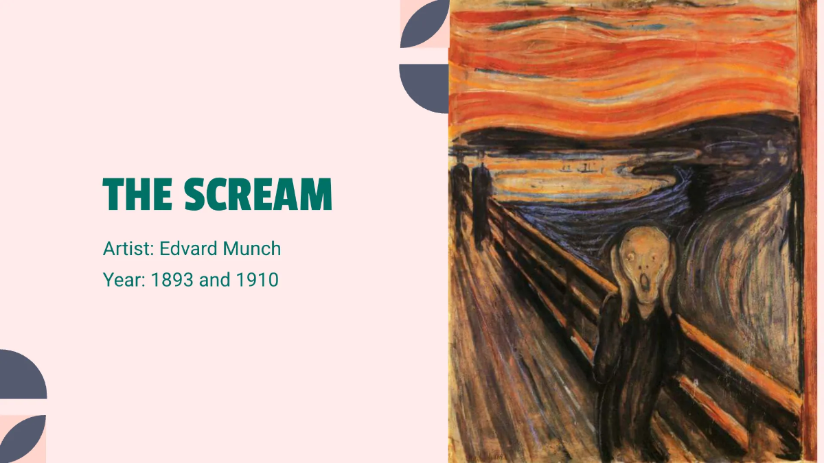 Free Cool Art Presentation Template to Edit Online