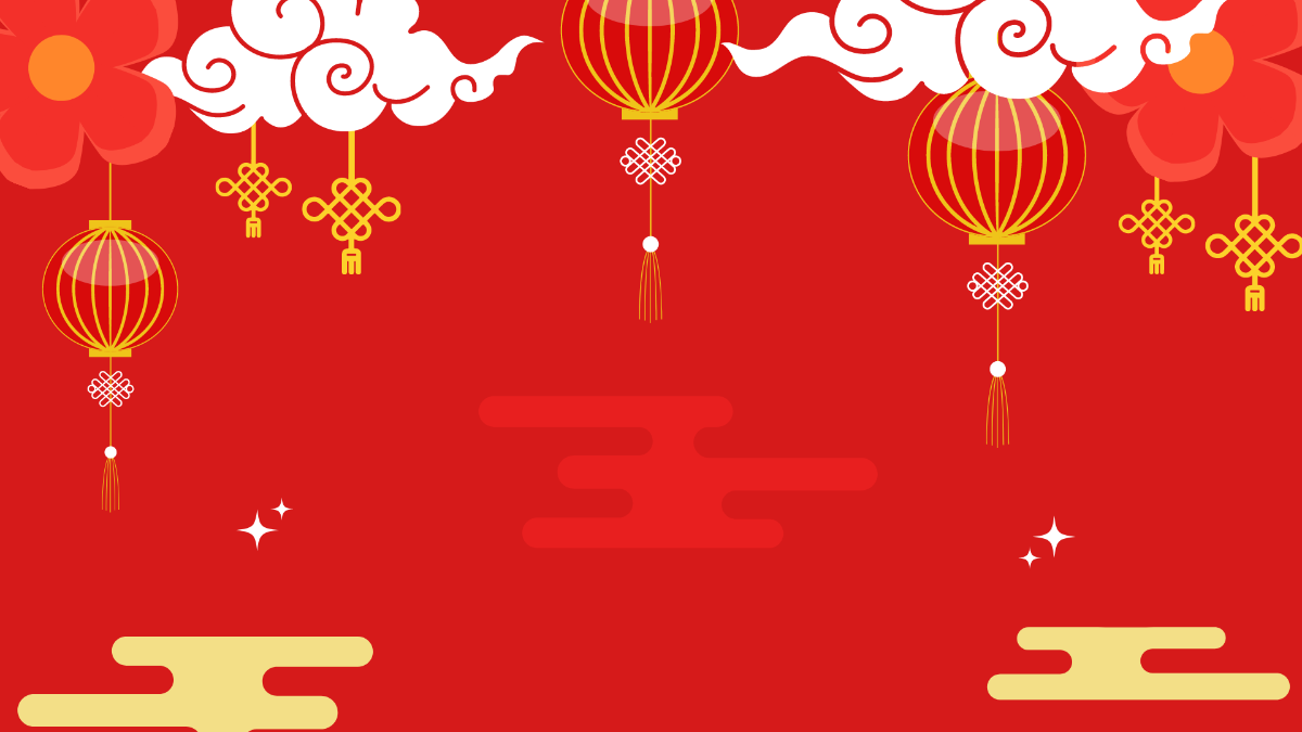 Chinese New Year Design Background Template