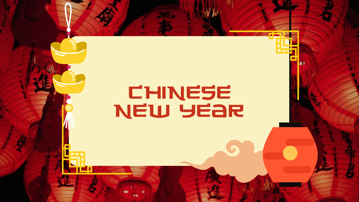 Free Chinese New Year Image Background Template