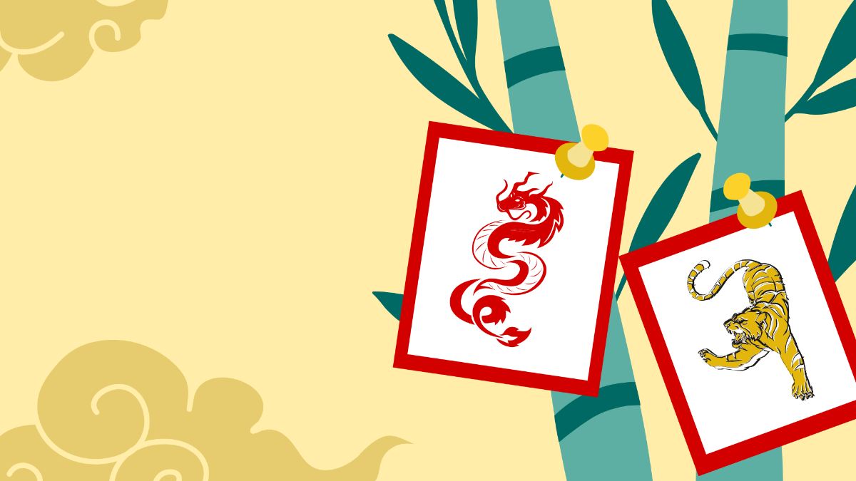 Free Chinese New Year Photo Background Template