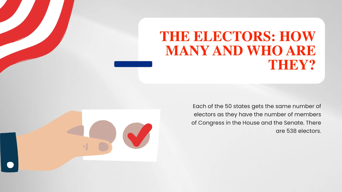 Free US Political Science Lesson for High School Presentation Template to Edit Online