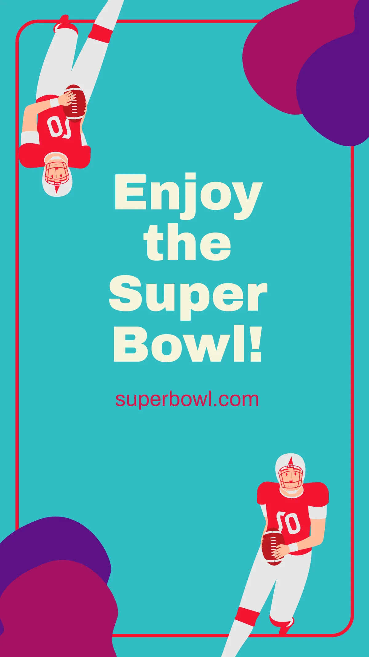 Free Super Bowl Instagram Story Template to Edit Online