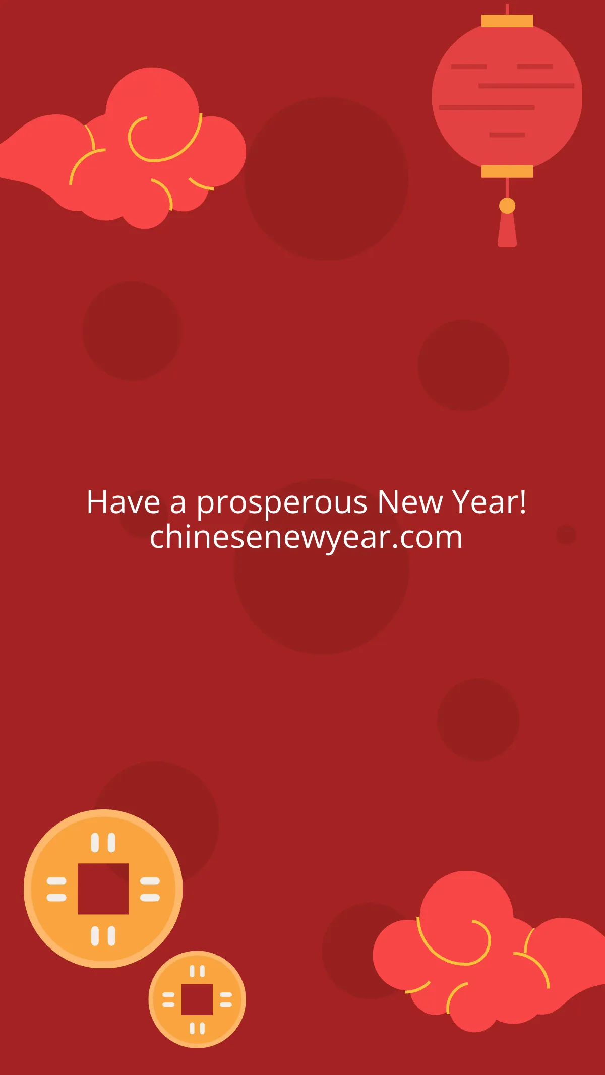Free Chinese New Year Instagram Story Template to Edit Online