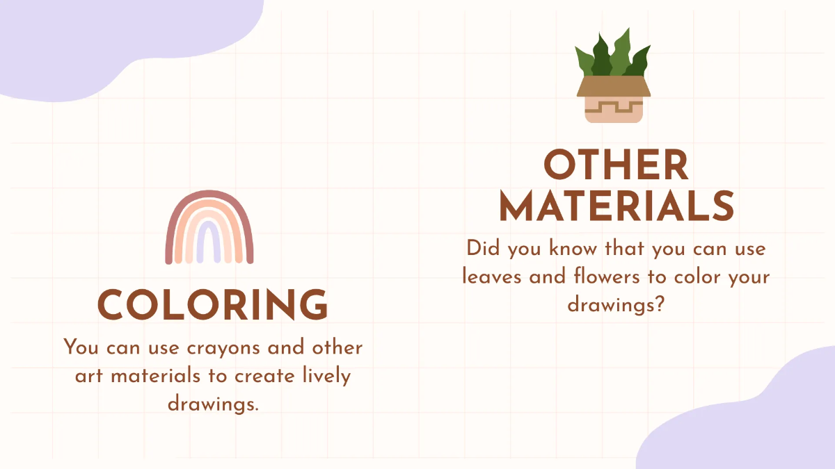 Free Pretty Art Presentation Template to Edit Online