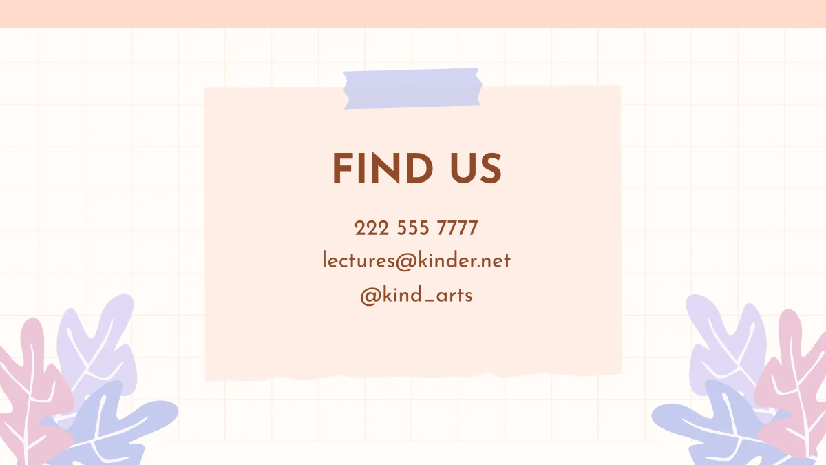 Free Pretty Art Presentation Template to Edit Online