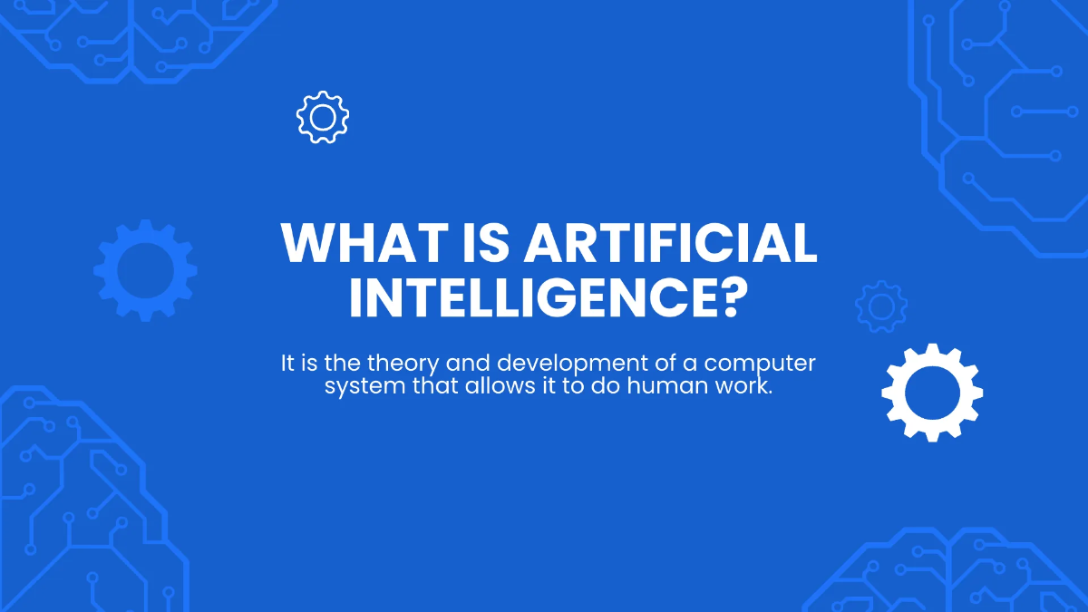 Free Computer Science Proposal Presentation Template to Edit Online