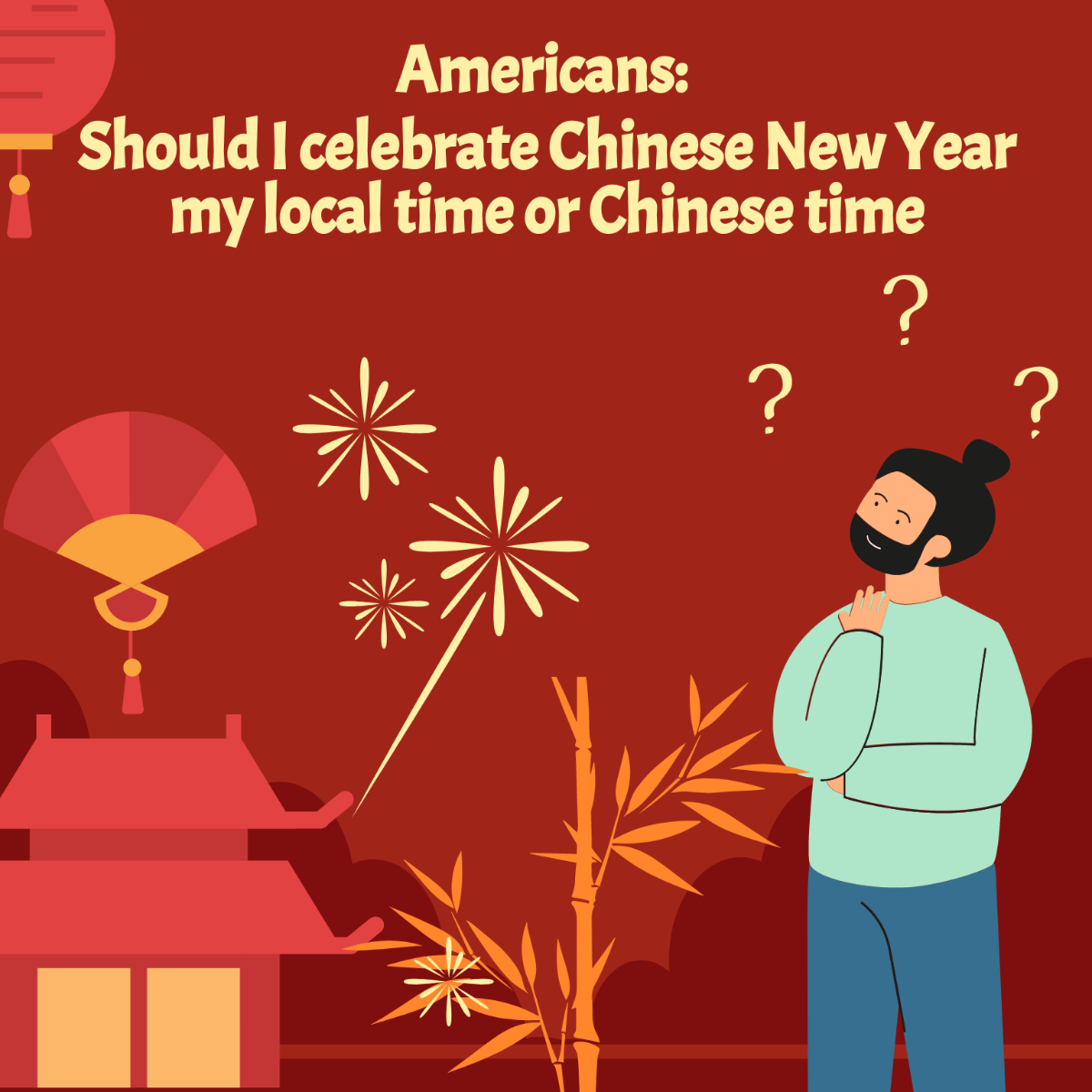 Chinese New Year Meme Vector Template