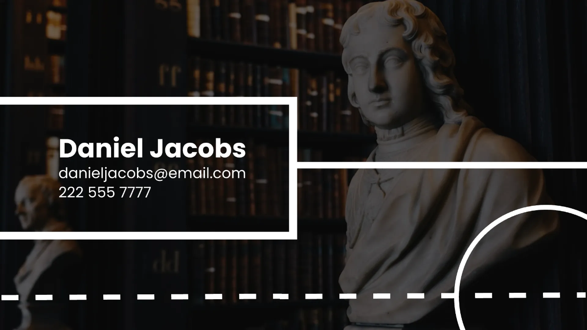 Free Political Scientist CV Presentation Template to Edit Online